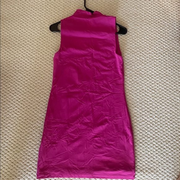 Babaton Contour Fuchsia dress - Picture 3 of 5